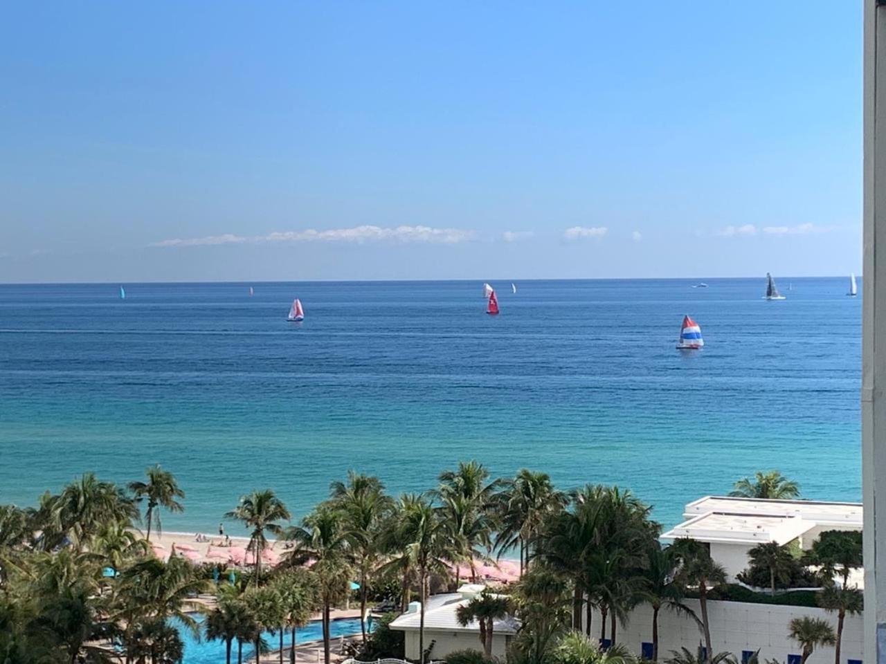 Miami Hollywood Bay View On The Beach 002-1Bvic Dış mekan fotoğraf